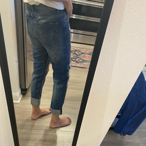 Distressed Zara boyfriend jeans - 26 - Picture 5 of 6